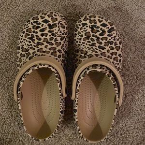 Off-brand Cheetah Crocs